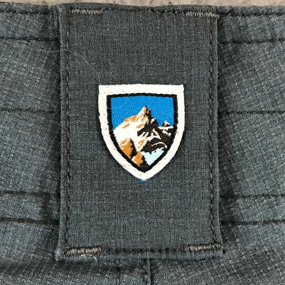 Kuhl Mens Pants Grey Outdoor Hiking Cargo Zip Pockets Straight Leg Sz 30x34 - Picture 4 of 12